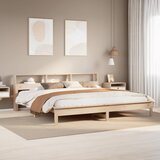 Maison Chic Posteljni okvir - Dvoposteljna postelja - Zakonska postelja brez vzmetnice 180x200 cm trdna borovina-J3372, (21766488) | Shoptok.si