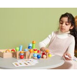 Viga slagalica s drvenim geometrijskim kockama 52 kom. | shoptok.hr
