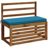  Jastučići za klupe - 2 dijela SOEST 2 kom. 100% poliester - Svjetloplava 60 x 40 x 5 cm Poliester | shoptok.hr