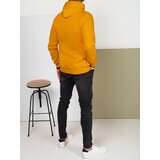 DStreet Bluza męska z kapturem żółty | shoptok.hr