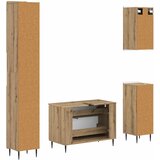  Set kupaonskih ormara od 4 dijela ZWOLLE Hrast artisan | shoptok.hr