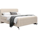 MID.YOU POSTELJA Z VZMETNICO 140 cm x 200 cm , les, tekstil, leseni material naravne barve | Shoptok.si