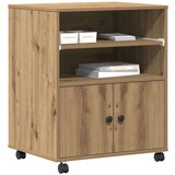  Stol za pisač s kotačima Artisan Oak 60x48x74 cm | shoptok.hr