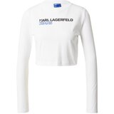 Karl Lagerfeld jeans Majica modra / črna / bela | Shoptok.si