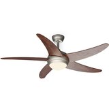 Klarstein Bolero 2 v 1, stropni ventilator, O 132 cm, svetloba 55 W, daljinski upravljalnik, upravljanje prek aplikacije, dvosmerno delovanje | Shoptok.si