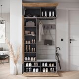 Livetastic PREDSOBA antracit, barva kostanjevega hrasta | Shoptok.si