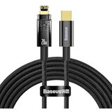 Baseus Kabel USB-C na Lightning, 20W, Woven, 200cm, PD, Black, CATS000101, (6932172605681) | shoptok.hr