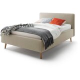 Meise Möbel Svjetlo smeđi tapecirani krevet bez podnice 120x200 cm Mattis – | shoptok.hr