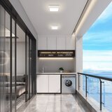  Brilagi - LED spoljno svetlo sa senzorom BENE LED/24W/230V 26x26 cm belo IP54 | Eponuda.com