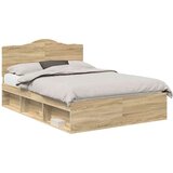  Konstrukcija postelje Sonoma 140 x 200 cm Masivno borovo les, (5000102476) | Shoptok.si