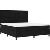 Box Posteljni okvir z vzmetnico Črna Tkanina 180 x 200 cm Vzmetnica, (22067243) | Shoptok.si