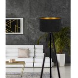  brilagi - podna lampa velvet 1xE27/60W/230V crna/wenge | Eponuda.com