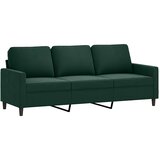  2-dijelni set sofa s jastucima tamnozeleni baršunasti | Eponuda.com