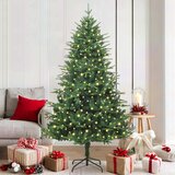  Umjetna božićna jelka s lampicama 300 LED lampica Topla bijela | shoptok.hr