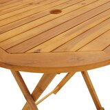  Sklopivi vrtni stol 70 cm od masivnog bagremovog drva | shoptok.hr