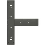 vidaXL Noge blagovaonski stol T-oblika 2 kom 60x35x(72-73) cm čelik | shoptok.hr