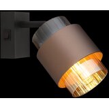 Globo 15560-1C - Zidna spot lampa MILLEY 1xE27/40W/230V crna/bronza | Eponuda.com