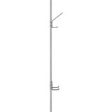 vidaXL Vješalica za kapute na zidu Sivi hrast sonoma 20 x 1.5 x 100 cm | shoptok.hr
