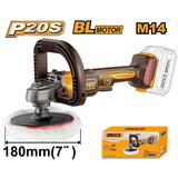  Akumulatorska polirka APLI2018 20V 180mm Solo SUPER INGCO | Eponuda.com