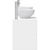  Set ormarića za kupaonicu 3 kom. Bijela 49,5 x 35 x 63 cm | shoptok.hr