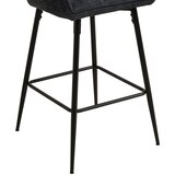 MID.YOU BARSKI STOL, siva, črna | Shoptok.si