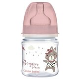 Canpol Babies Flasica 120Ml široki vrat, Pp - Bonjour Paris 35/231 Pink | ePonuda.com