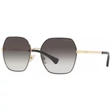 Polo Ralph Lauren Sunčane naočale 'RA4138' zlatna / crna