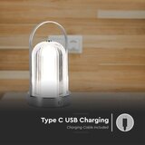  LED prigušiva stona lampa LED/1W/5V 3000-6000K 1800 mAh hrom | Eponuda.com