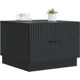  Kava Stol s ladicama Crna 49 x 50 x 37 cm Konstruirano drvo | shoptok.hr