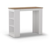 Marckeric Barski stol s pločom stola u dekoru hrasta 52x120 cm Peru – Cijene