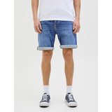 Jack & Jones Kratke hlače & Bermuda JJIRICK Modra | Shoptok.si