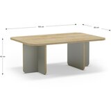 Marckeric Svetlo zelena/v naravni barvi mizica 56x100 cm Hillary – | Shoptok.si
