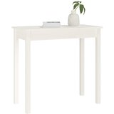  Konzolni stol bijeli 80 x 40 x 75 cm od masivne borovine | Eponuda.ba