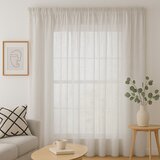 Restilo Kremno bela prosojna zavesa 140x270 cm Drimar – | Shoptok.si