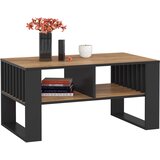 AKORD Rockford Klubska Mizica, Hrast Craft/Črna, (5000331765) | Shoptok.si