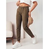 DStreet Spodnie dresowe damskie VELARA brązowe | Shoptok.si