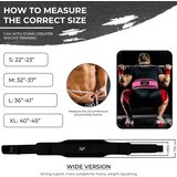 BEAST RAGE L Pas za dvigovanje uteži z neoprensko ledveno oporo | Shoptok.si