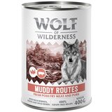 Wolf of Wilderness Senior - z veliko sveže perutnine 6 x 400 g - Muddy Routes - perutnina s svinjino | shoptok.hr