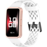 INF nadomestni pašček za huawei band 10/9/8 - zračna zasnova z luknjami white, (21872261) | Shoptok.si
