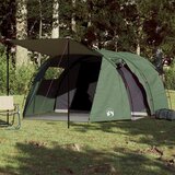 vidaXL Tunelski šator za kampiranje za 4 osobe zeleni vodootporni | shoptok.hr