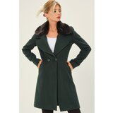 Dewberry Z6643 LADY COAT-DARK GREEN Cijene