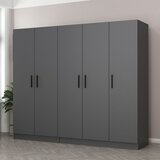 Hanah home Ormar Kale-4975, 225x190x52 cm, Antracit Cijene