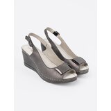 GOODIN Women's gray wedge sandals | shoptok.hr