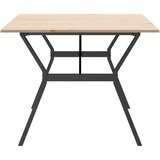 Blagovaonski stol Y-oblika 200x100x75 cm od borovine i čelik | shoptok.hr