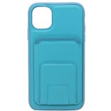  Maska za telefon LEATHER MAGSAFE WALLET za Iphone 11, Svetloplava | Eponuda.com