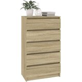 vidaXL Predalnik sonoma hrast 60x36x103 cm inženirski les | Shoptok.si