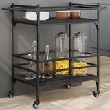 vidaXL Kuhinjska kolica crna 82 x 40 x 78 5 cm od konstruiranog drva Cijene