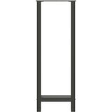  Noge za barski stol antracit boje 2 kom 50 x (110-111) cm čelik | shoptok.hr
