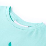  Dječja majica svijetla boja mente 140 | Eponuda.com