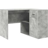 Kutni stol s ladicama Betonski sivi 102 x 88 x 75 cm | Eponuda.com